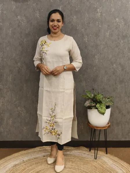 Product KURTIS_LINEN_GTZ-12084