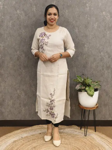 Product KURTIS_LINEN_GTZ-12084