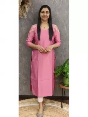 Vatican Silk Aline Kurti - ALKT80